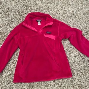 Pink Patagonia Quarter Button